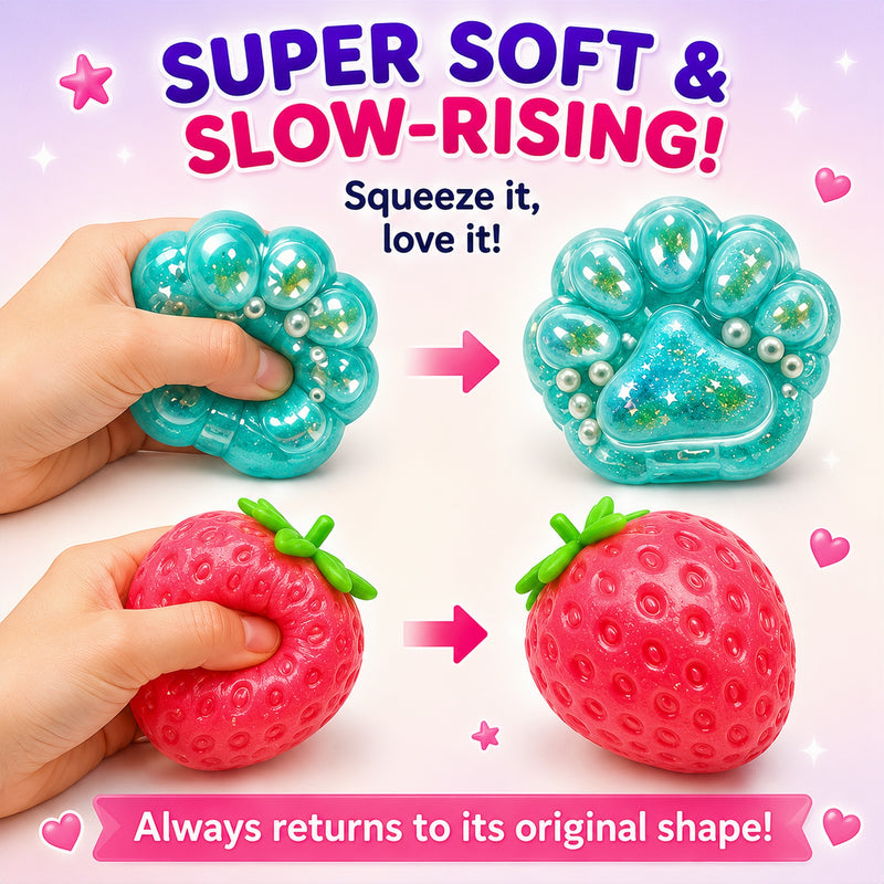 Squishy Fun Box Sweet Treat Edition Blind Box 8 Pcs