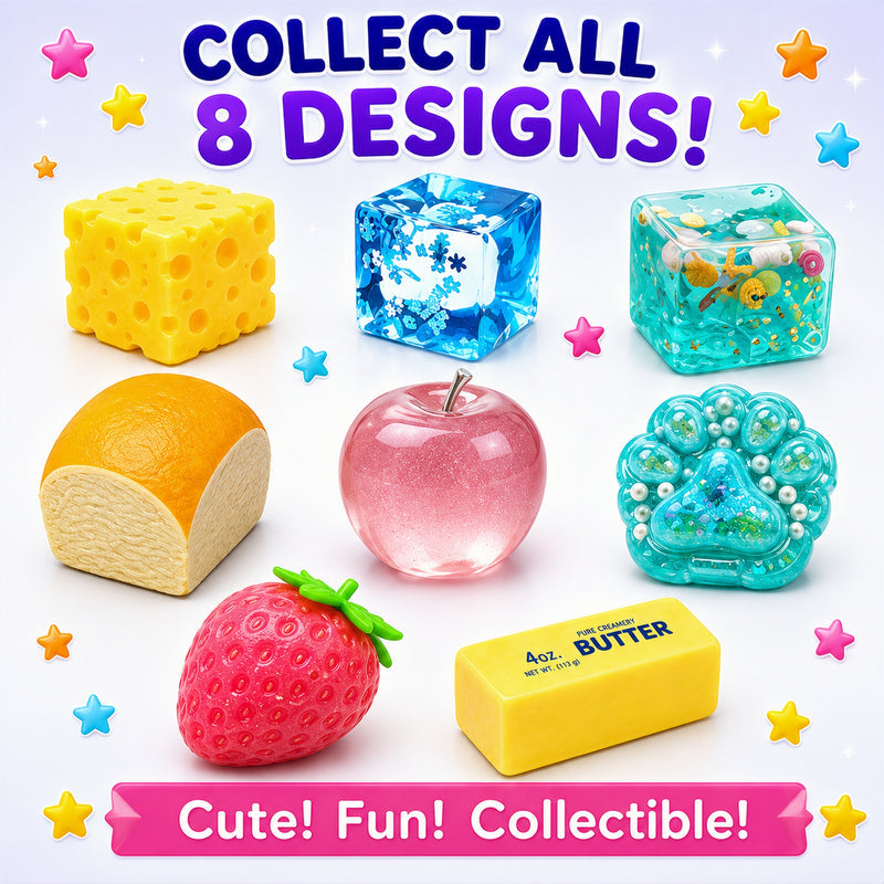 Squishy Fun Box Sweet Treat Edition Blind Box 8 Pcs