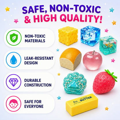 Squishy Fun Box Sweet Treat Edition Blind Box 8 Pcs